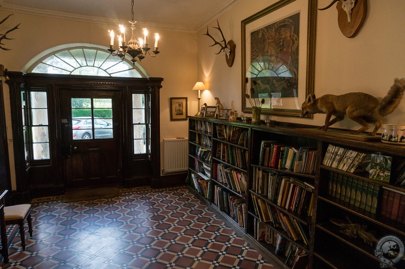 The foyer of Powis House