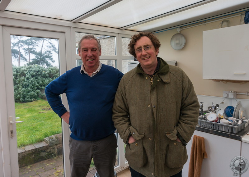 Ian Rennie and Peter Stuart - the men behind Thistly Cross Cider