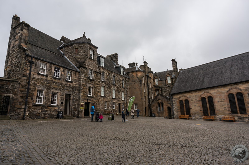 Main courtyard of Stirling Castle