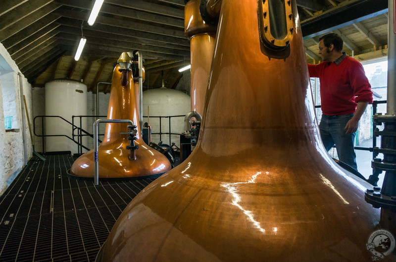 Gleaming stills and their caretaker