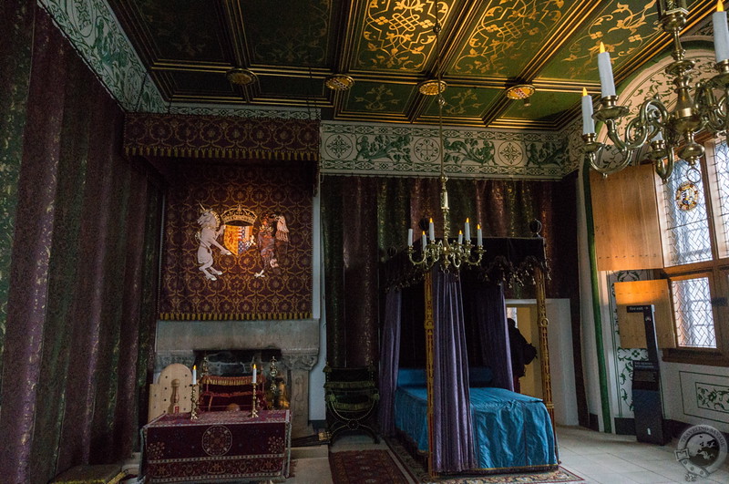 The Queen's bedchamber