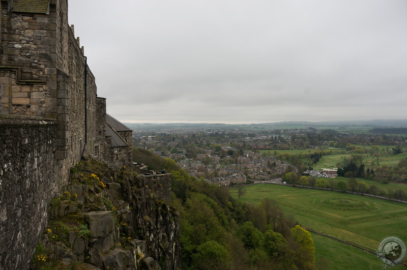 Views down upon the Forth Valley