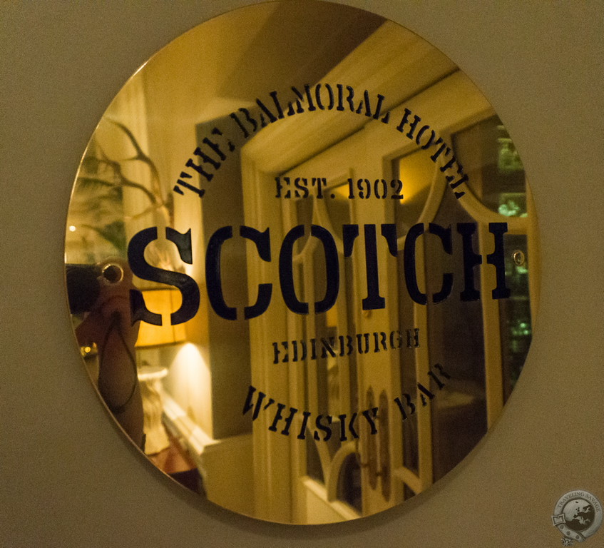 Scotch bar inside The Balmoral Hotel