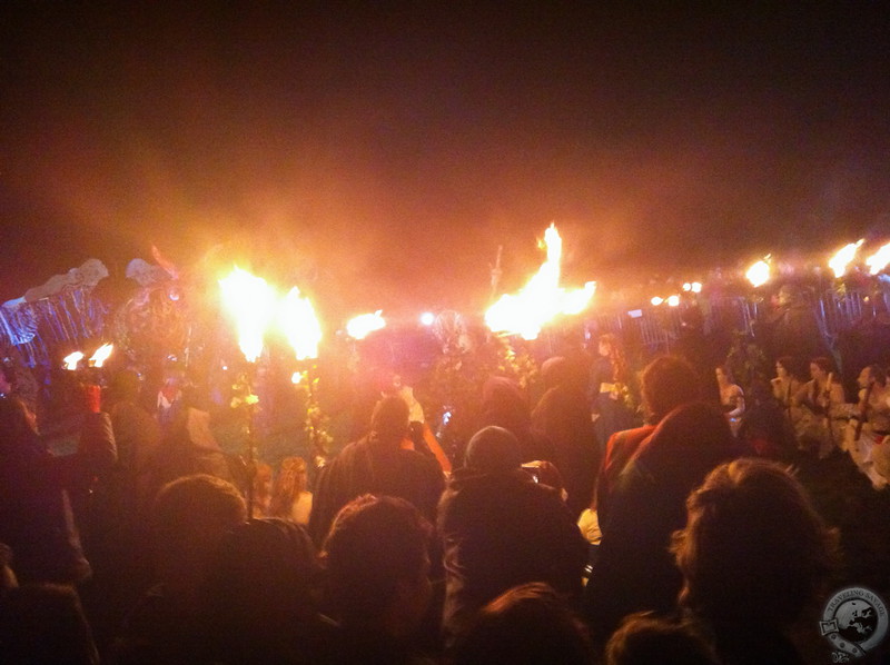 The fuzzy flames of Beltane