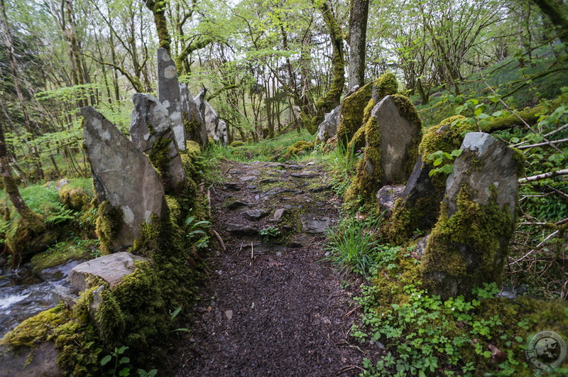 Crossing the Fairy Bridge's crown