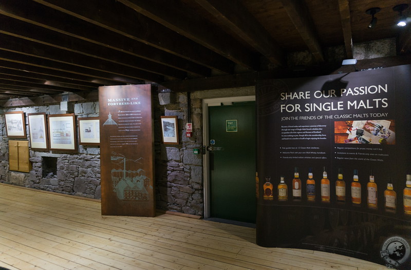 Musing over Oban Distillery's exhibits