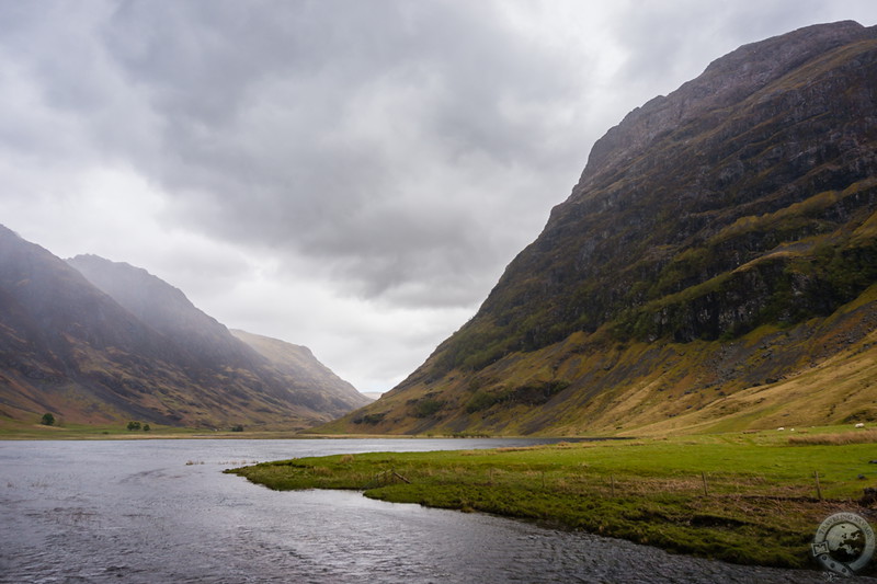 Loch Achtriochtan in Lower Glencoe