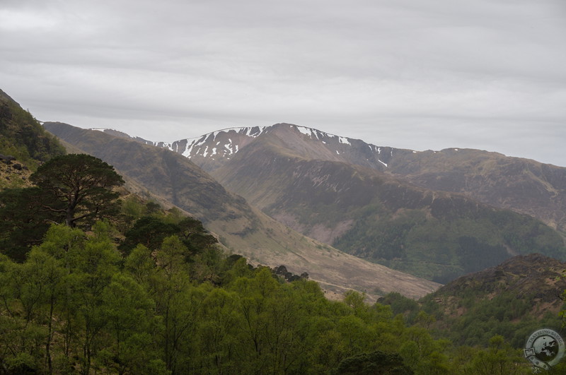 The view across Glen Nevis