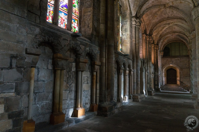 Through the halls of Dunfermline Abbey