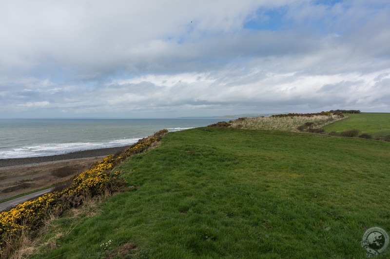 Pictish fort remains at Barsallach Point, The Machars