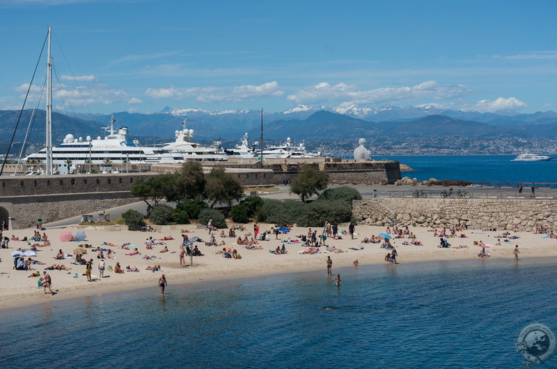 The gorgeous coastline of Antibes, Côte d'Azur, France