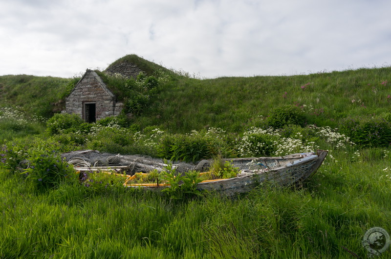 Fishing gear on the Caithness coast