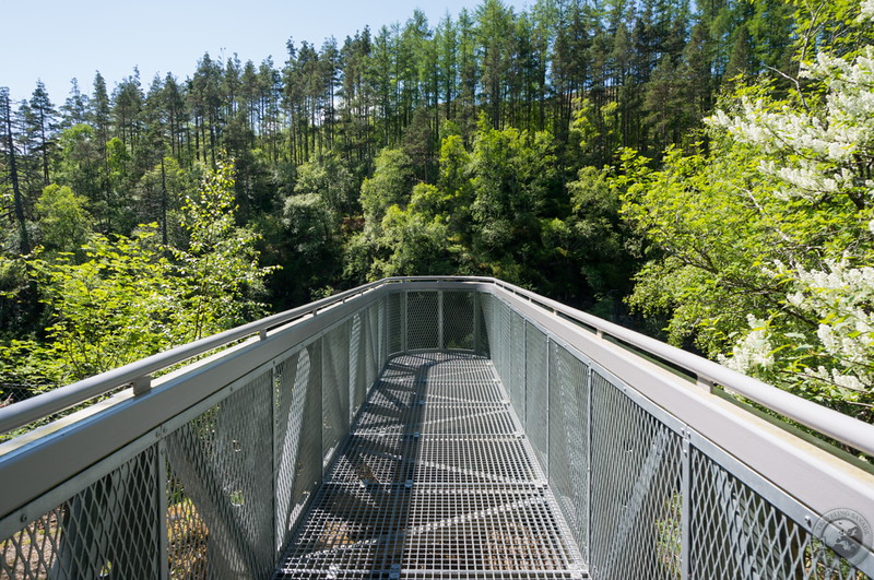 Corrieshalloch Gorge's viewing platform