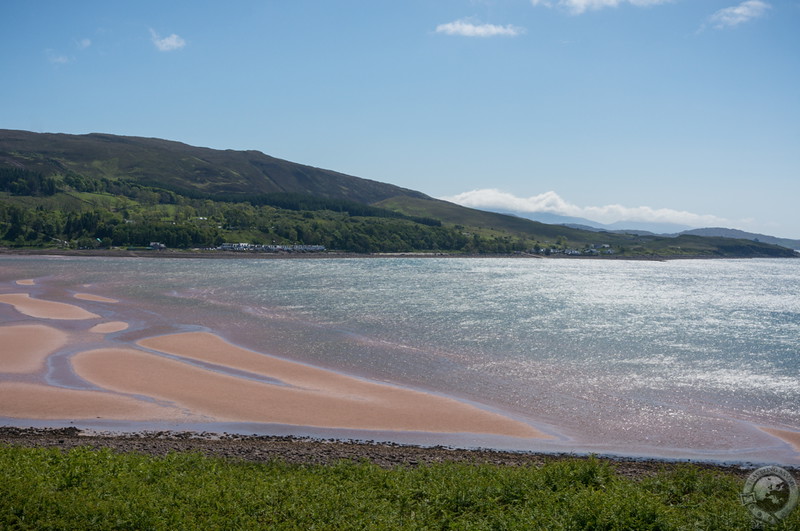 Looking across the bay to Applecross town