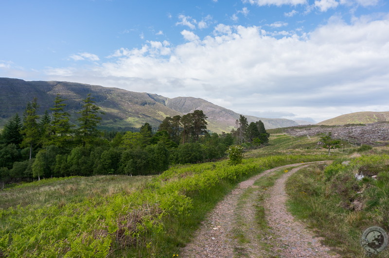 In the hills above Applecross town