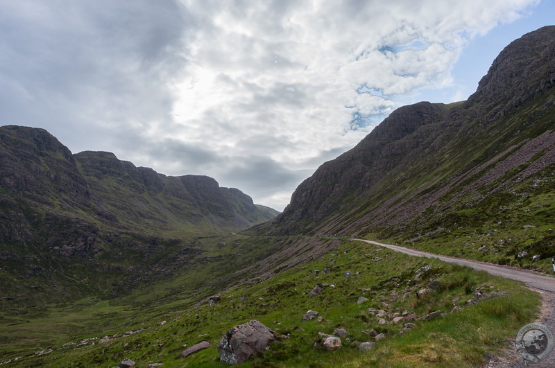 Coming down the mountain, Bealach na Ba, Wester Ross