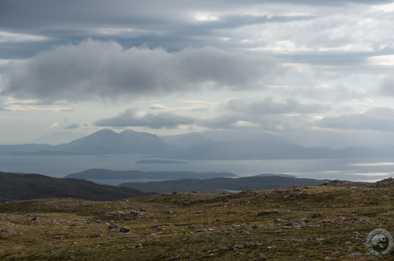 The view from atop the Bealach na Ba