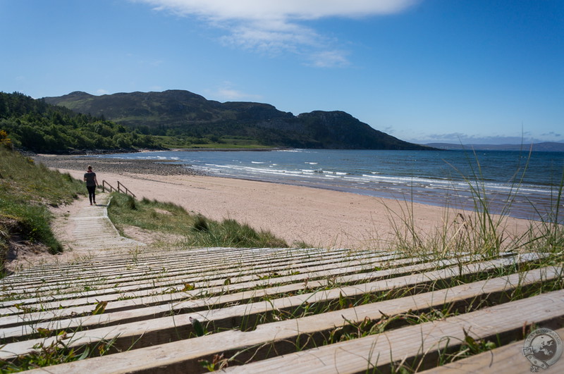 A typically empty Wester Ross beach