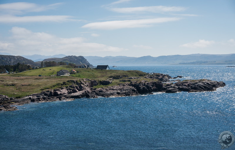 The sea around Aultbea, Wester Ross, Scotland