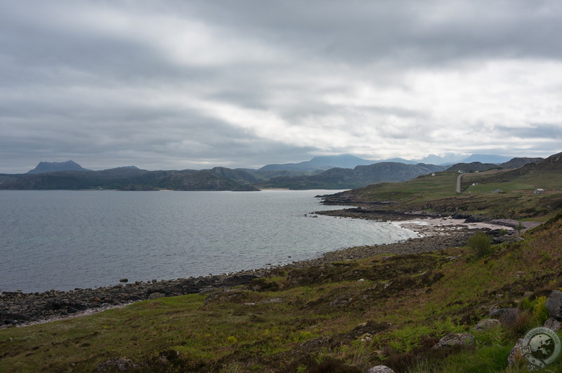 Moody morning falls upon Loch Ewe, Wester Ross, Scotland