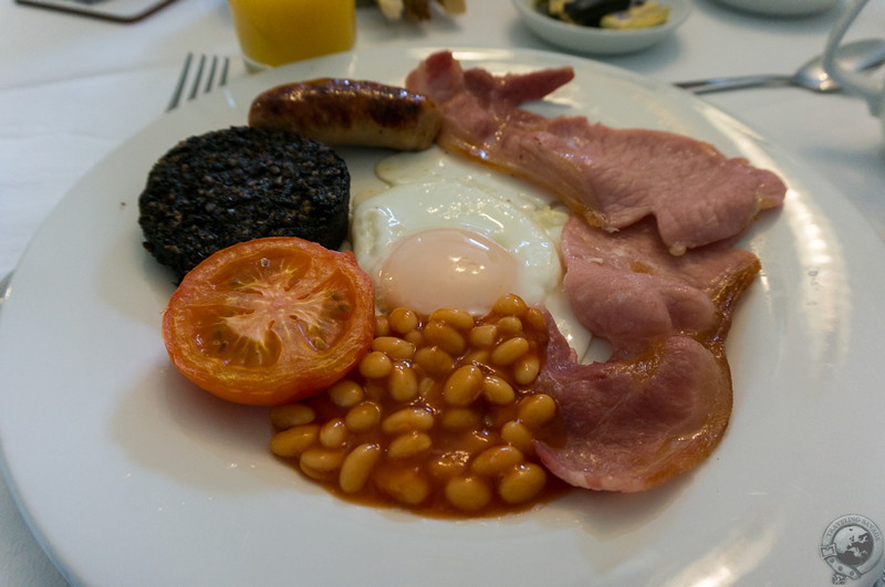 Scottish breakfast at Corriness House