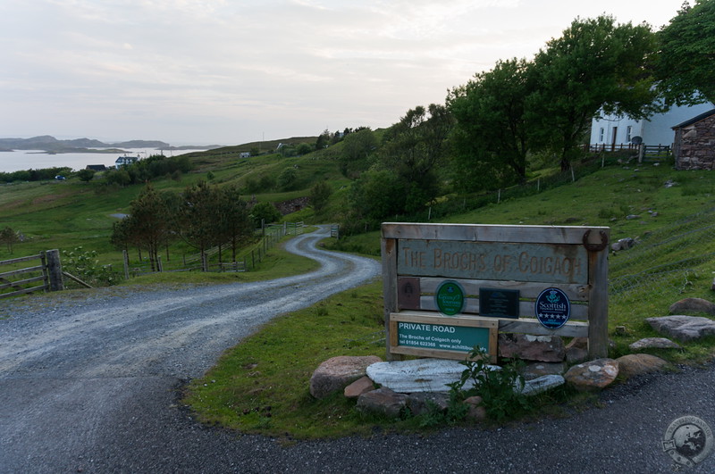 Arriving to the Brochs of Coigach