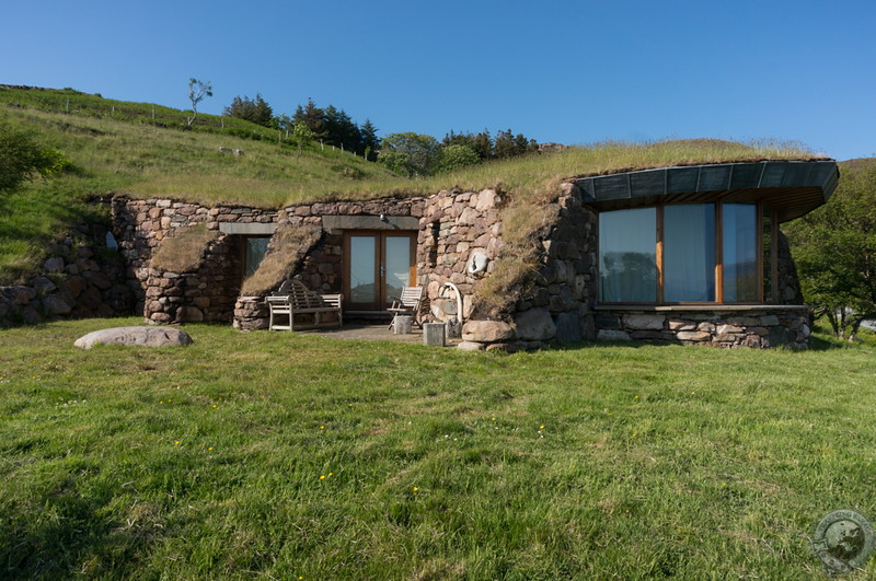 The gorgeous exterior of our broch