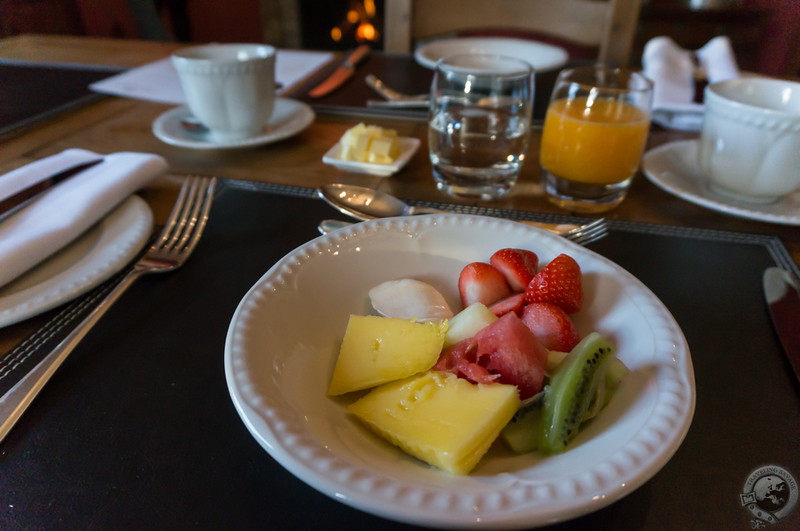 Fresh fruit and yogurt first