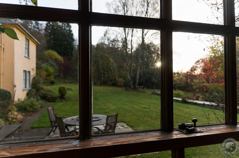 View from the breakfast room