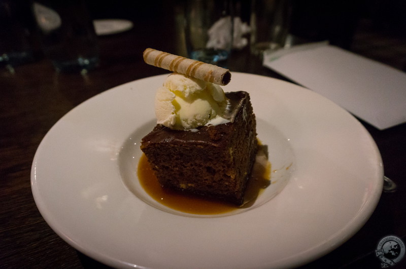 Sticky toffee pudding