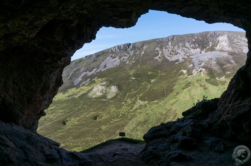 An ancient view across the valley