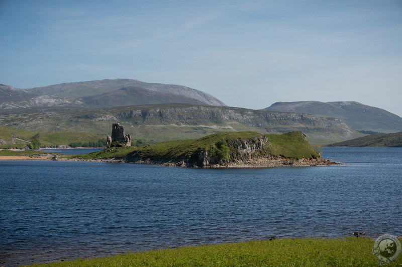 Ardvreck Castle viewed from the west
