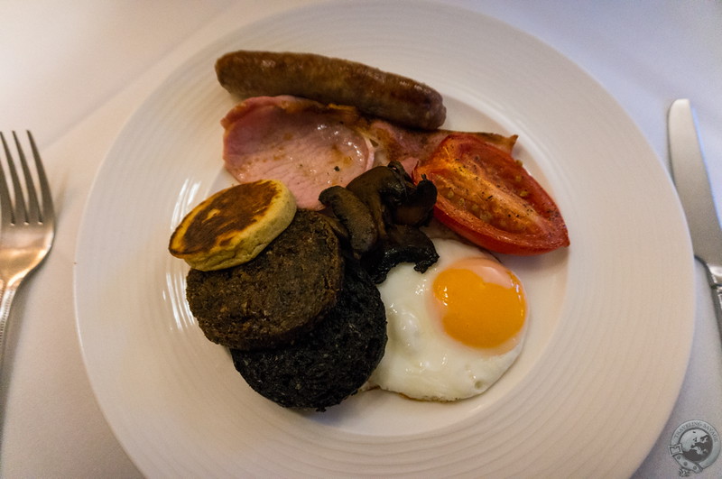 A hearty, delicious breakfast at Knockendarroch House