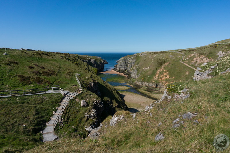 Smoo Cave from the road