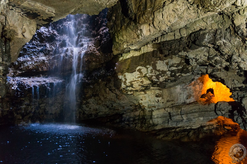 Smoo Cave's watery heart