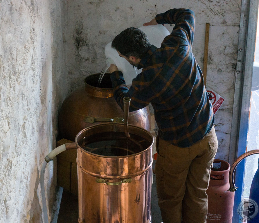 Filling Samson the still