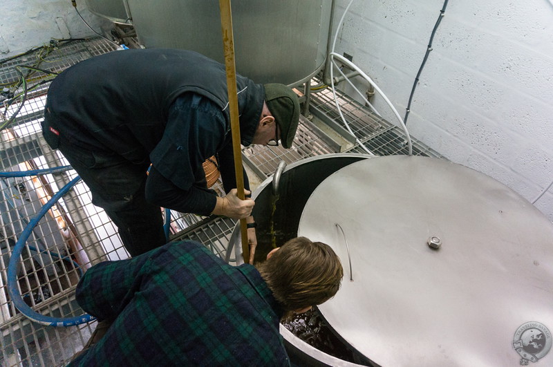 Filling the fermenter