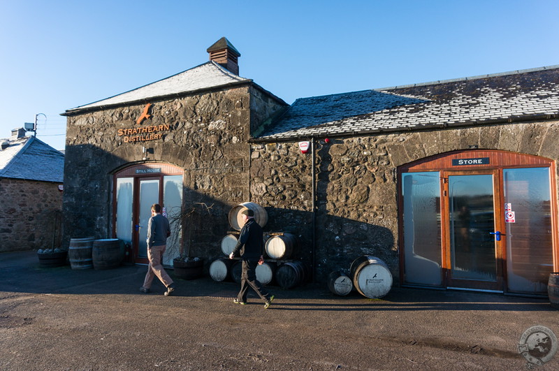 A frosty morning at Strathearn distillery