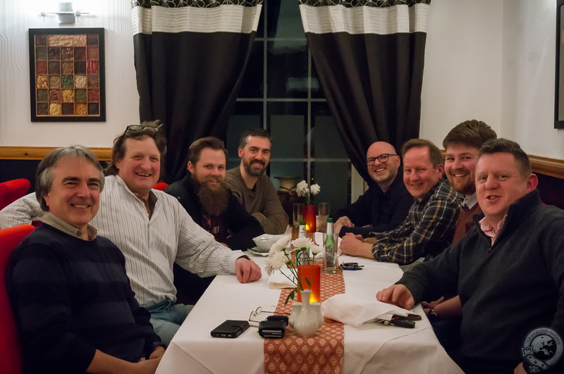 The Strathearn boys getting some birthday Indian food in Methven