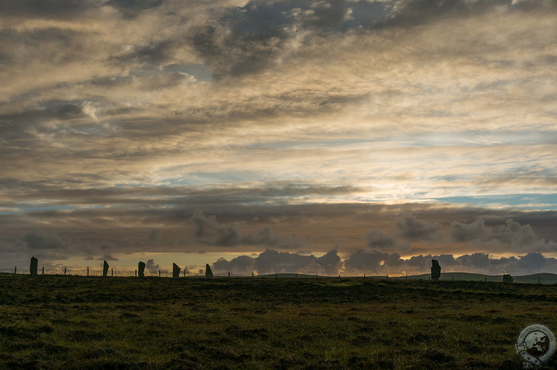 Gloaming over the Ring of Brodgar