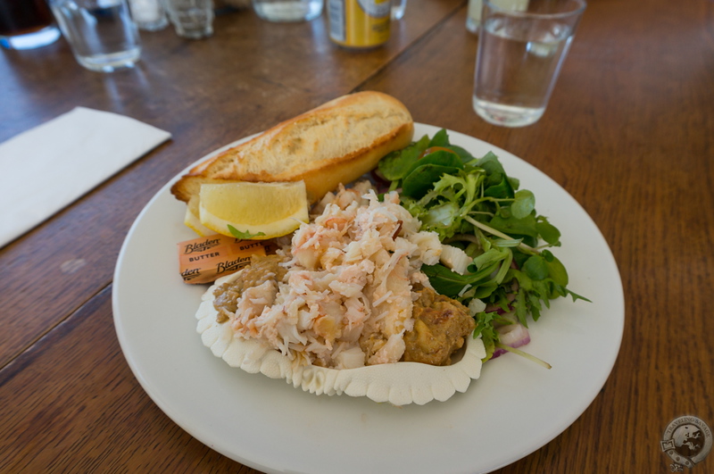 Dressed crab at SALT