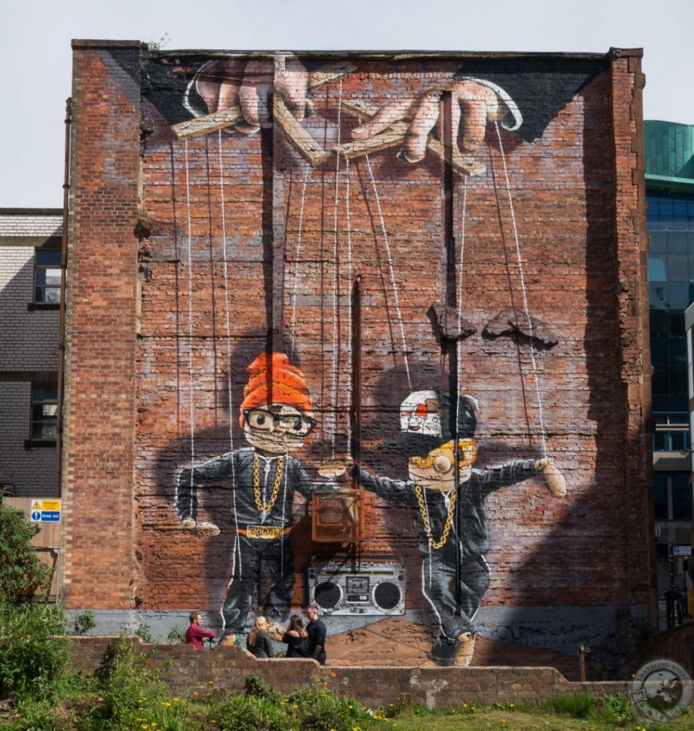 Street Mural, Glasgow, Scotland