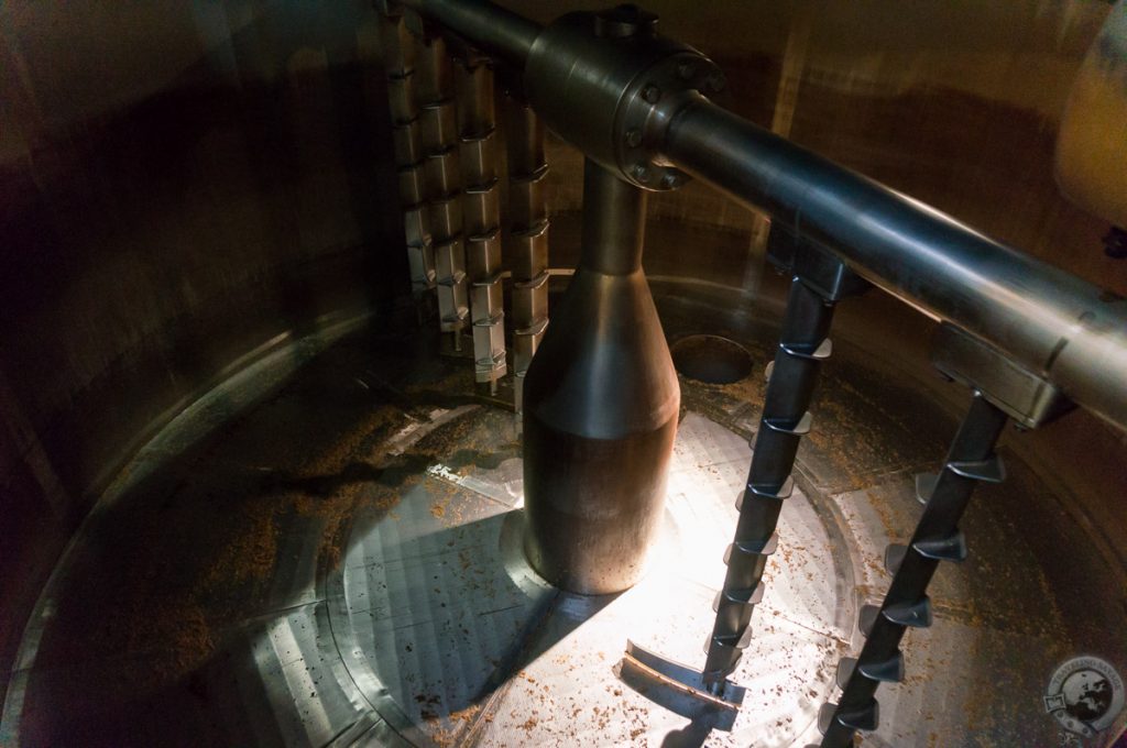 Inside Clydeside Distillery's Mash Tun