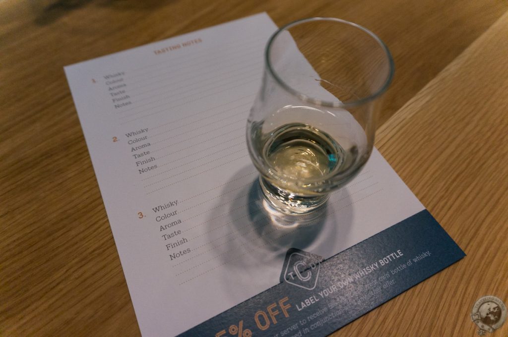 Tasting at Clydeside Distillery