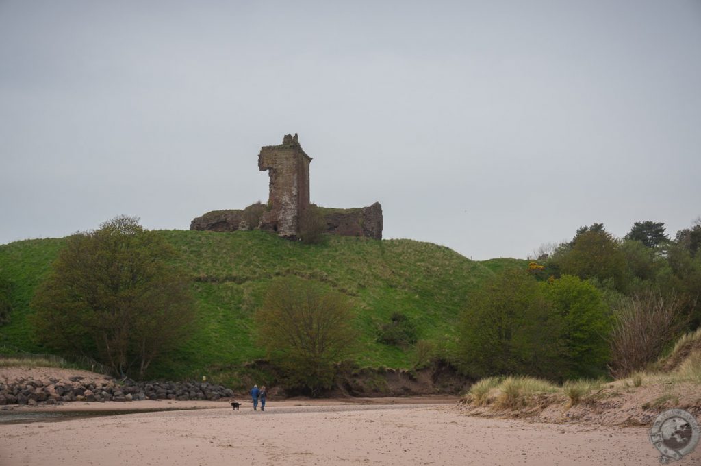 Red Castle from Lunan Bay, Angus, Scotland