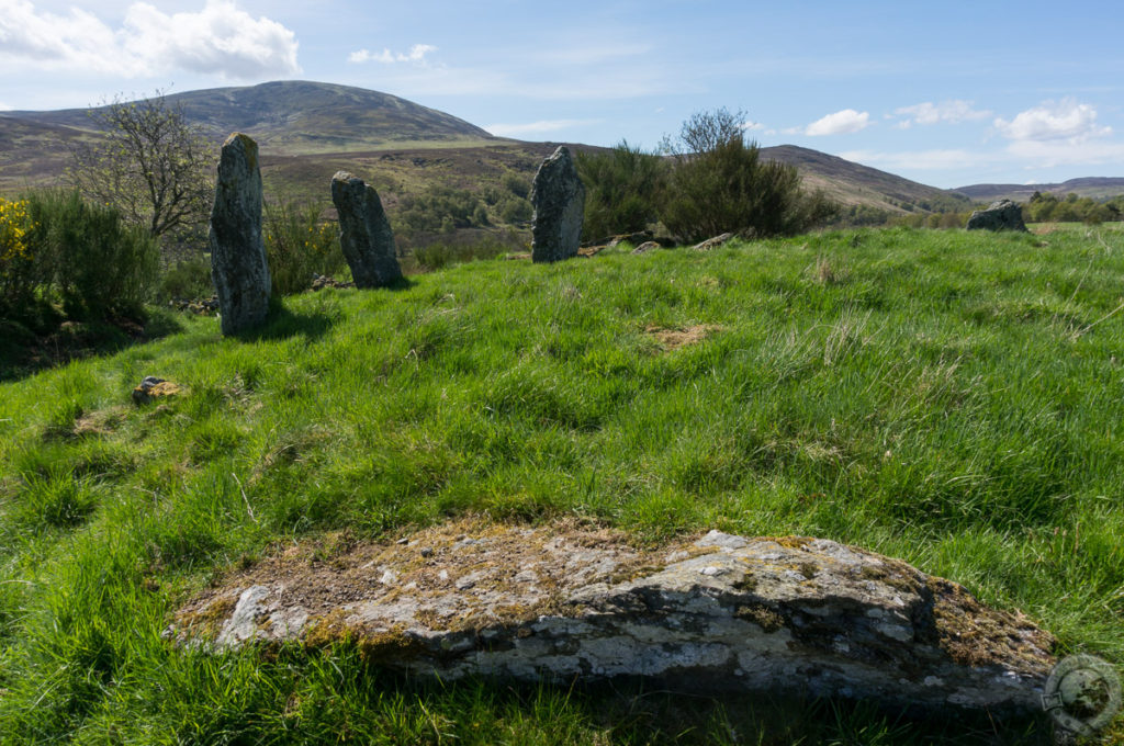 Colmeallie Standing Stones, Angus, Scotland
