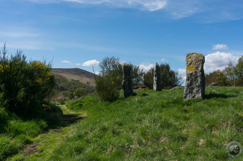 Colmeallie Standing Stones, Angus, Scotland